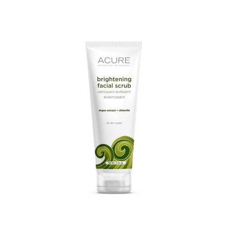 Acure Organics 面部增亮磨砂膏 [4 fl oz/118 ml]