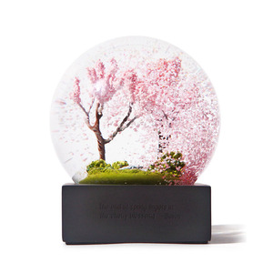 四季水晶球春夏秋冬生日礼物送男友女友老婆闺蜜创意礼品