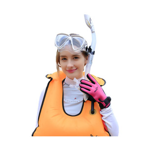 THENICE 全干式潜水镜呼吸管套装冲浪浮潜装备