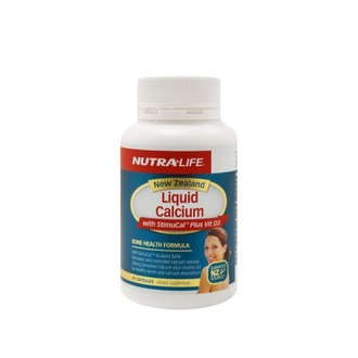 Nutralife 纽乐 液体钙 强健 骨骼 60粒