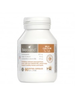 Bioisland 婴幼儿童液体钙软胶囊 90粒