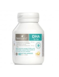 Bioisland 儿童DHA胶囊 60粒 新包装