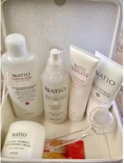 natio 限量礼盒 护肤水乳 珍珠白套装 7件套 补水保湿