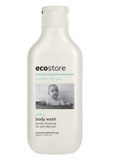 ecostore婴儿泡泡沐浴露200ml 无添加沐浴乳宝宝洗浴新西兰进口