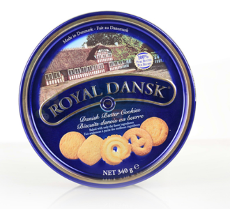 royal dansk 曲奇340g