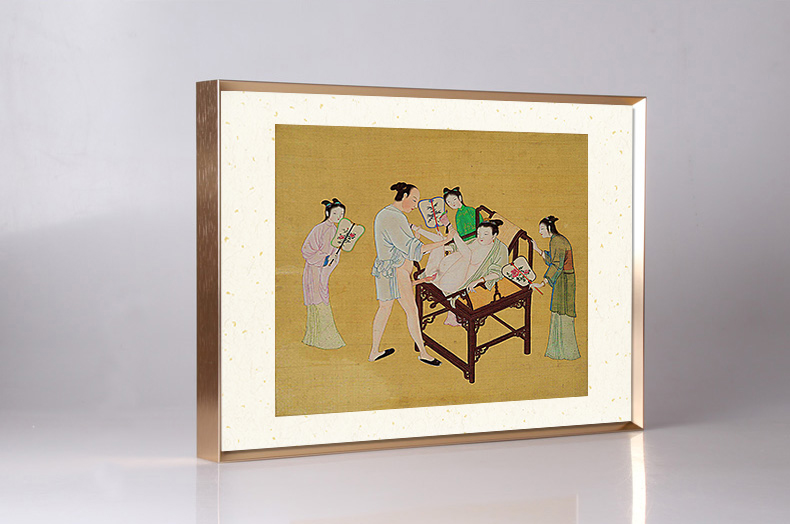 【004】中国古代性文化系列美术作品-嫁妆画-求子画-辟邪画-避火图-压