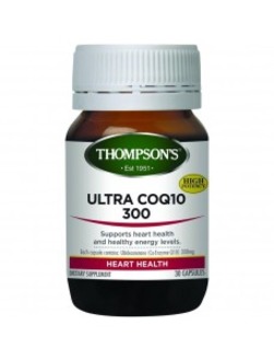 Thompsons汤普森 辅酶Q10胶囊 心脏宝 30粒