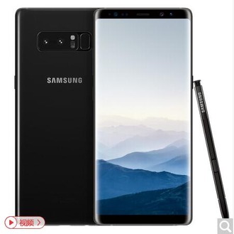 【三星Galaxy Note8】三星 Galaxy Note8（SM-N9500）6GB+64GB 谜夜黑 移动联通电信4G手机 双卡双待【行情 报价 价格 评测