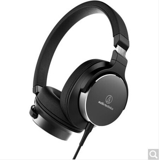 【铁三角ATH-SR5 BK】铁三角 (audio-technica) ATH-SR5 便携头戴式HiFi耳机 高解析音质 黑色【行情 报价 价格 评测】