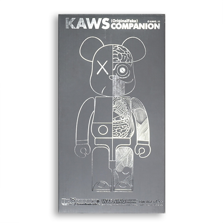 kaws | 400% 积木熊 灰色 400% bearbrick 限量玩偶
