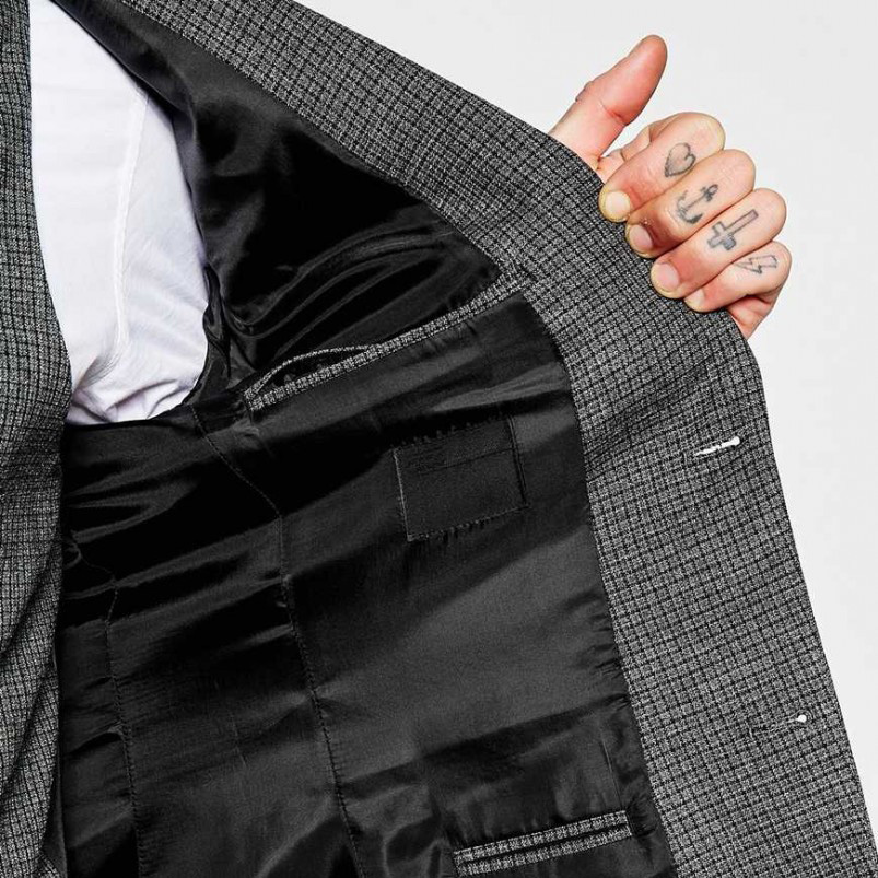 2018春季新款单西外套修身小西装-3