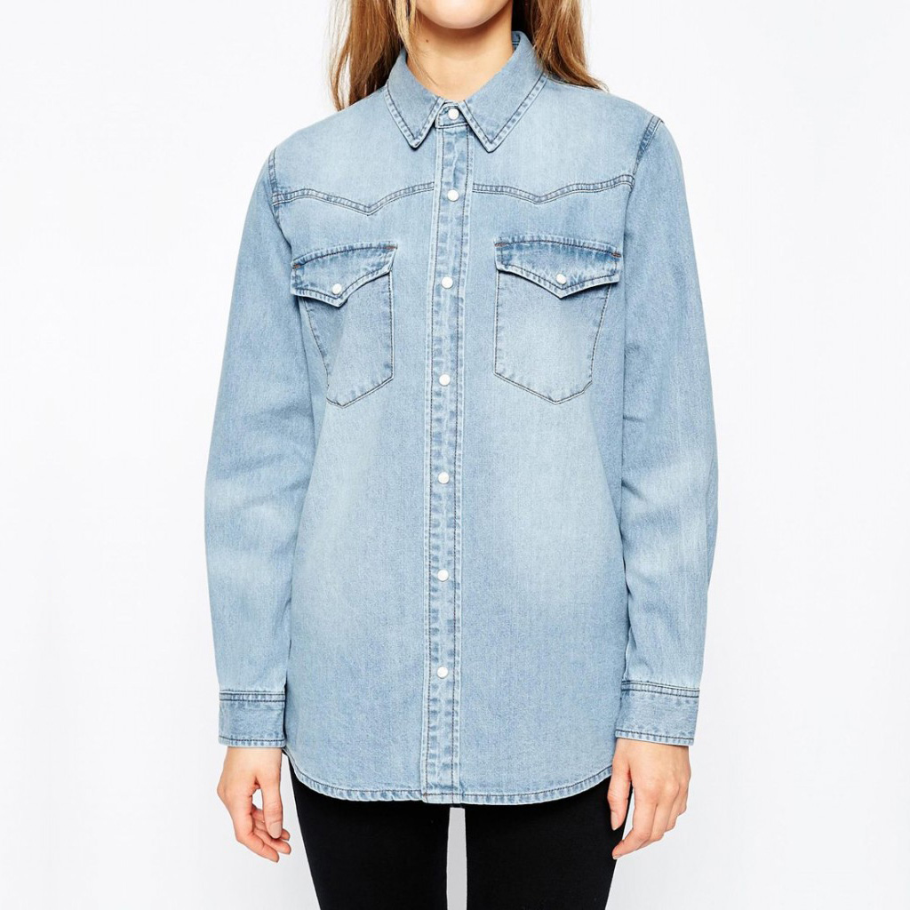 牛仔外套女韩版修身百搭短款上衣新款时尚bf长袖短款夹克潮-3