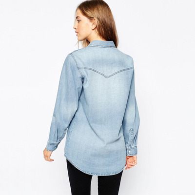 牛仔外套女韩版修身百搭短款上衣新款时尚bf长袖短款夹克潮