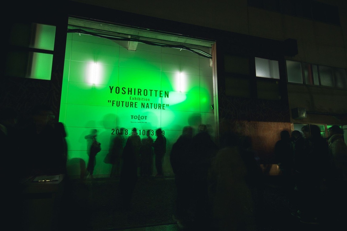 当代平面设计大师 YOSHIROTTEN「FUTURE NATURE」展览现场