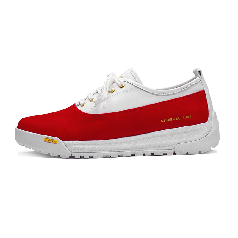 LOW-TOP LACE-UP CASUAL SHOES