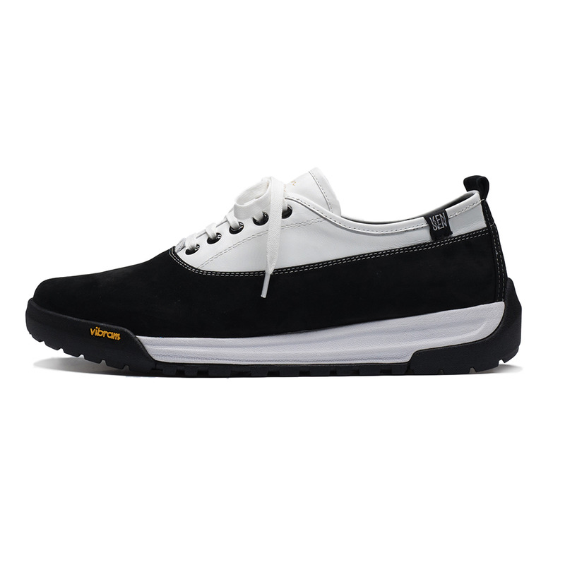 LOW-TOP LACE-UP CASUAL SHOES
