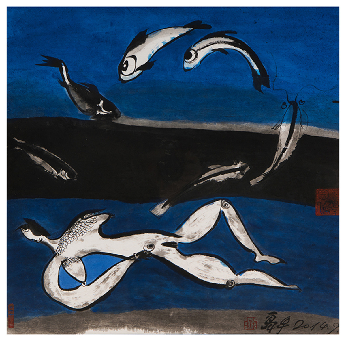 「白鸟黑飞 - 岛子水墨展」将于太和艺术空间开幕