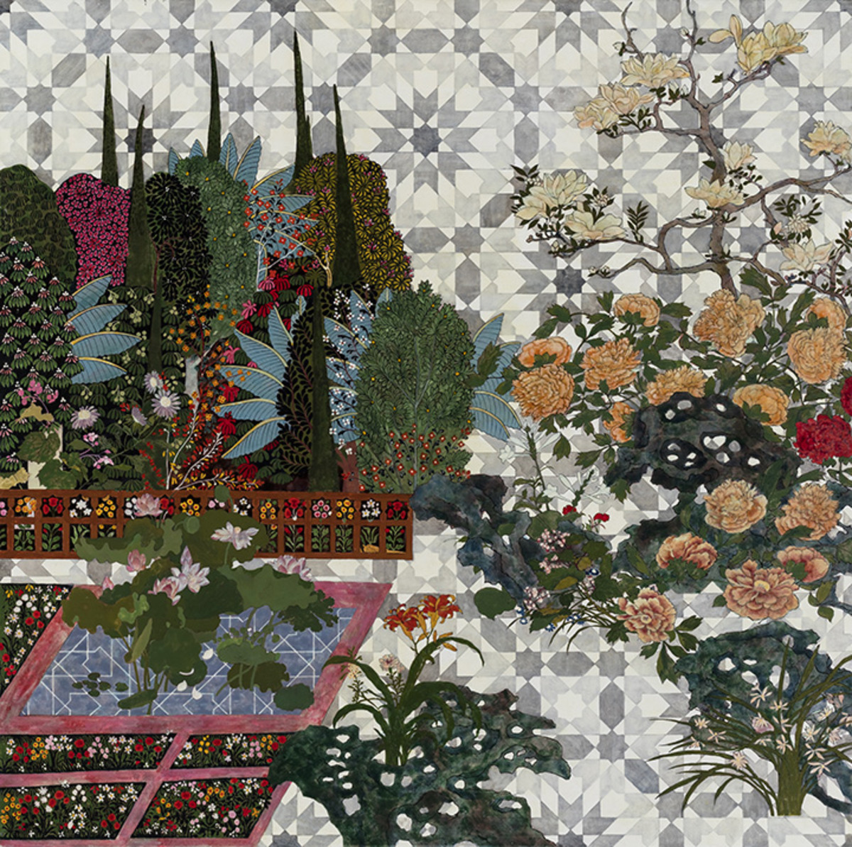 王萌专栏 | 代码视界 - 解析丛云峰绘画的数据主义与代码意识