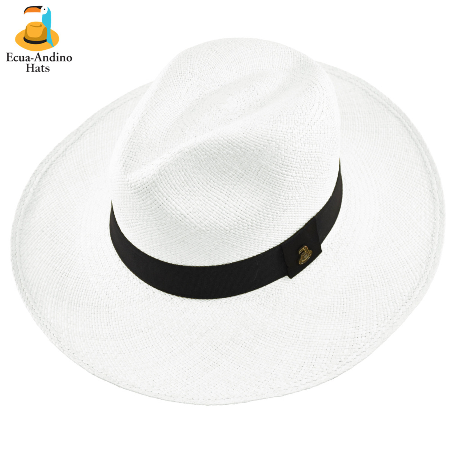 Classic Fedora Long Brim 8-9cm经典费朵拉加宽帽檐 Ecua-Andino 正宗巴拿马草帽