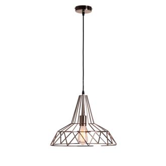 PENDANT LAMP KAYA 40 CM NICKEL SATIN