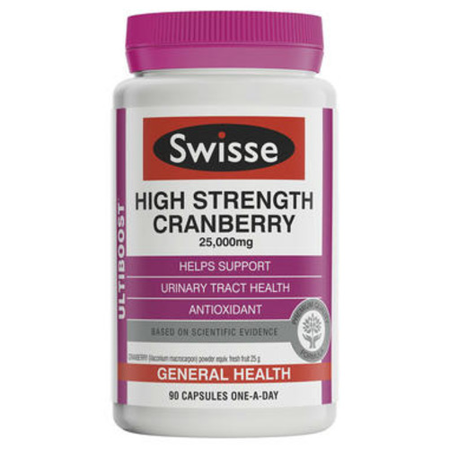 Swisse Cranberry 高浓度蔓越莓精华胶囊30粒/90粒 妇科保健 改善泌尿系统-3