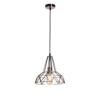 PENDANT LAMP KAYA 30 CM NICKEL SATIN