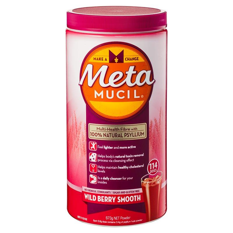 Metamucil 纯天然膳食纤维素粉剂 673g (无糖零脂肪)