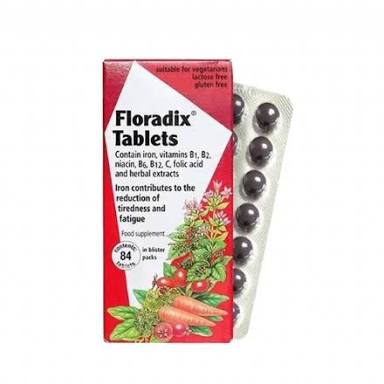 Floradix Iron 铁元片孕妇女性老人补铁补血补气84粒