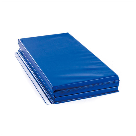 Blue three-fold pad