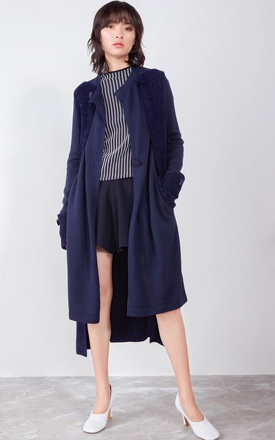 棉府绸束腰上衣