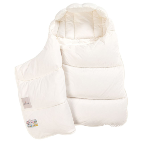 Moncler Baby Nest Sleeping Bag ivory white婴儿羽绒睡袋抱被象牙白-2