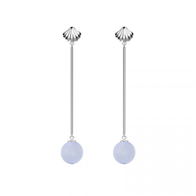 宝石海马耳坠 一对