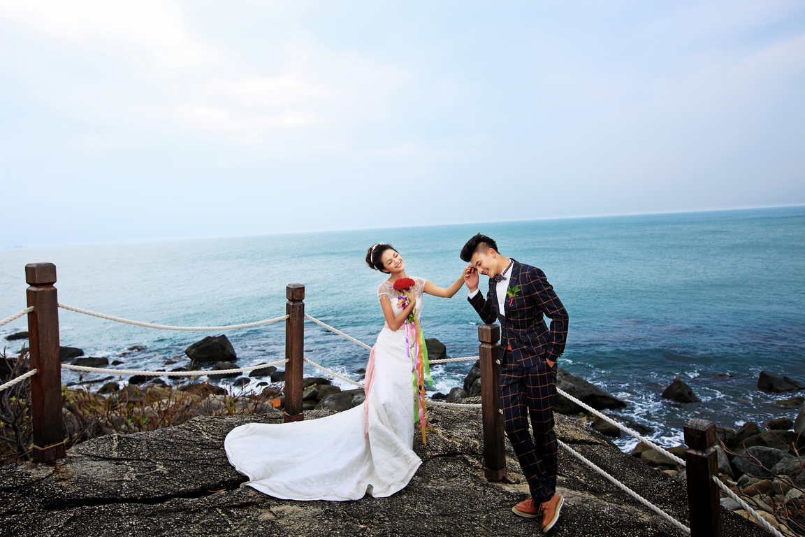 三亚西岛婚纱照