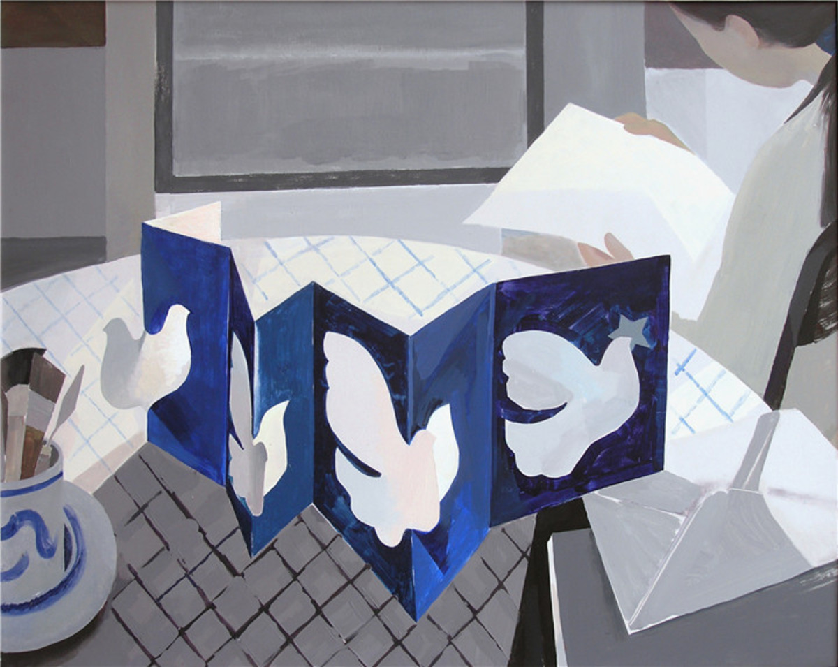 陈岸瑛文章 | 她的画，在一呼一吸之间 @钟蜀珩