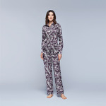 美式桑蚕丝睡衣