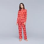 美式桑蚕丝睡衣