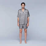 美式桑蚕丝睡衣