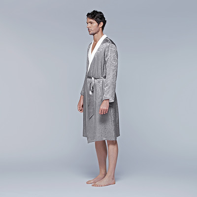 美式桑蚕丝睡衣