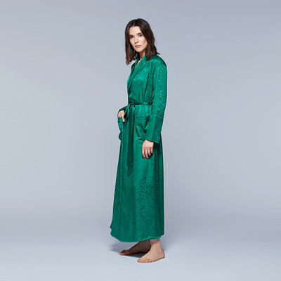 美式桑蚕丝睡衣