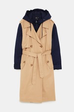 人字斜纹男士版大衣