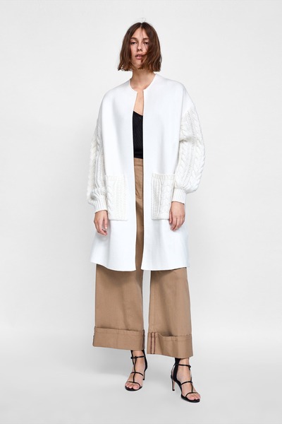 基本款高领针织衫