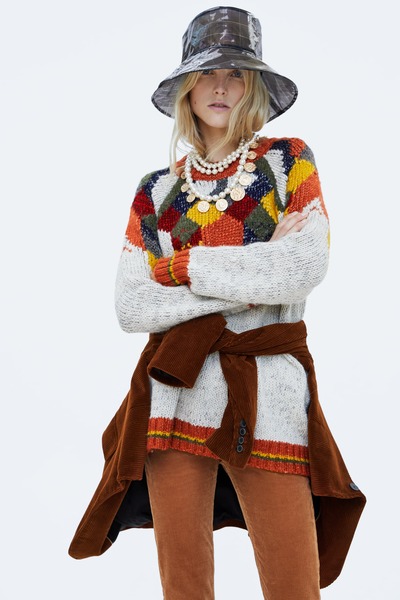 基本款高领针织衫