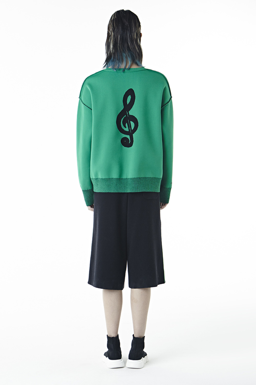 音符印花卫衣-4