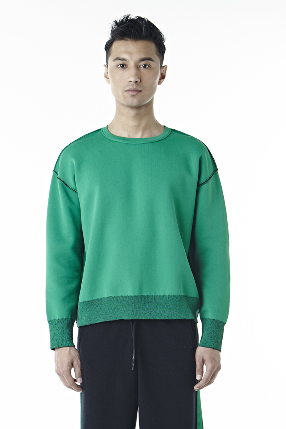 音符印花卫衣-5