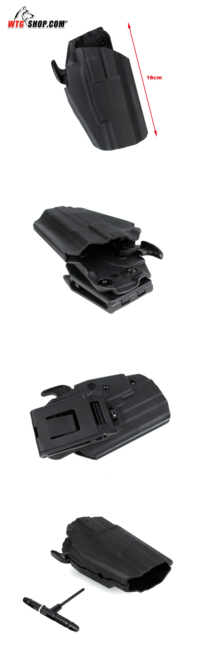 tmc 复刻579 快拔枪套 战术 通用枪套 尼龙材质 579 standard holster