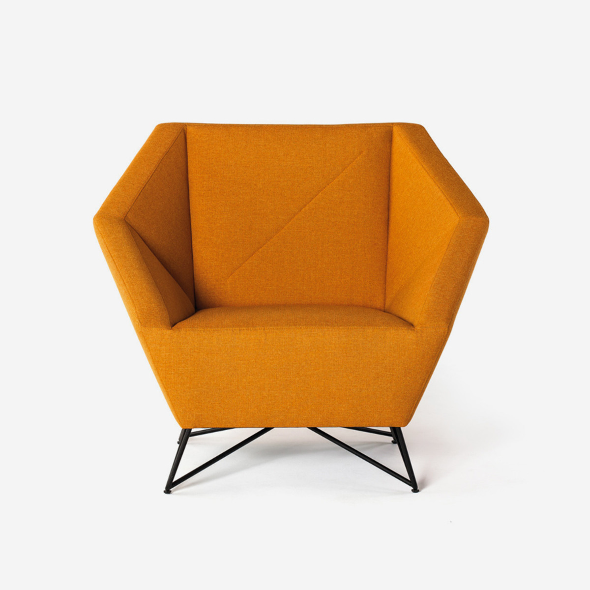 北欧简约布艺扶手椅