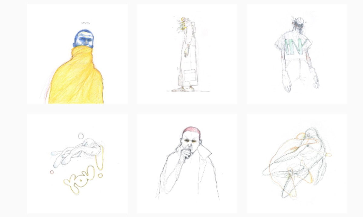 这个账号把 Aitor Throup 的日常插画手稿 “一网打尽”