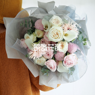 遇见--淡雅系花束