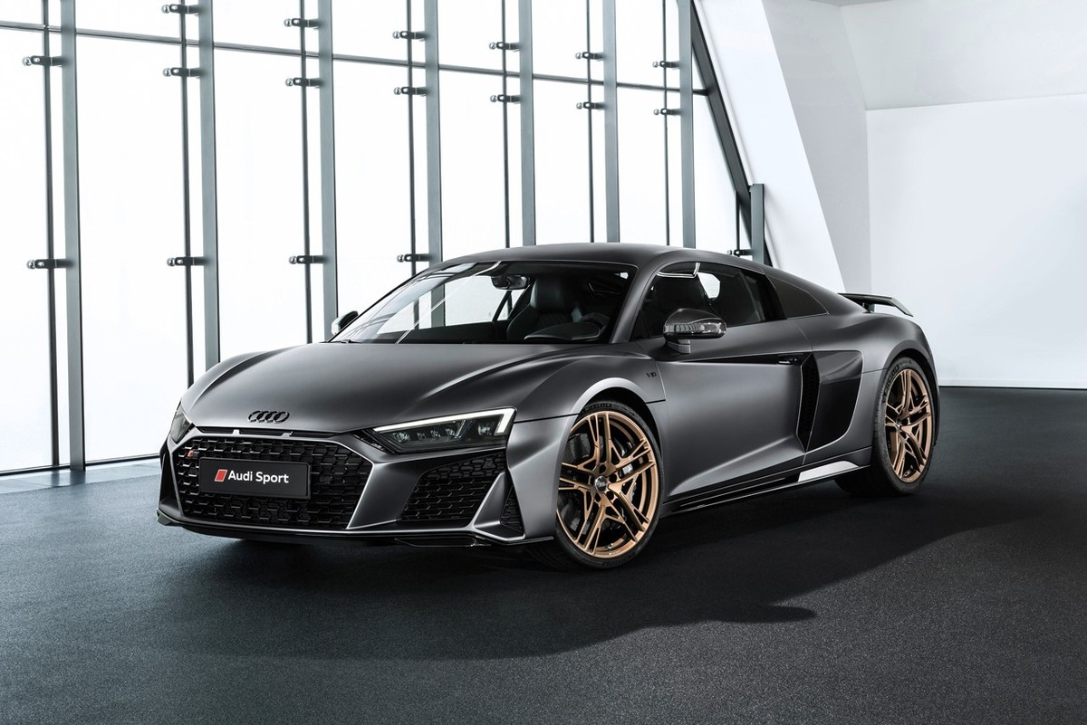 Audi 全新 R8 V10 Decennium 特别版车型官方图片释出