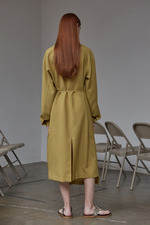 人字斜纹男士版大衣